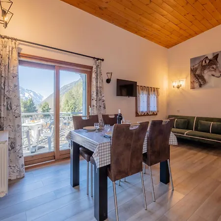 아파트 Le Cristal Mb1 Mont-blanc View, Pool, Private Sauna & Parking - Happy 샤모니