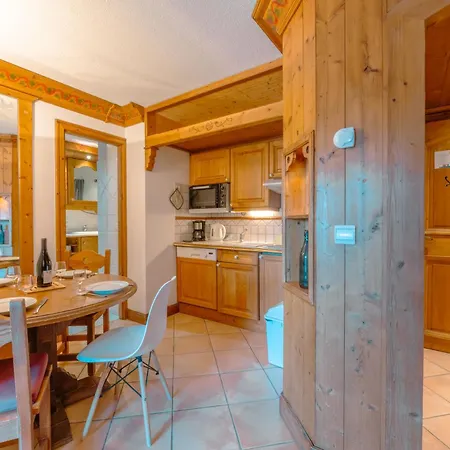 Le Cristal Mb1 Mont-blanc View, Pool, Private Sauna & Parking - Happy *