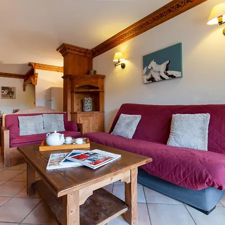 Le Cristal Mb1 Mont-blanc View, Pool, Private Sauna & Parking - Happy 샤모니